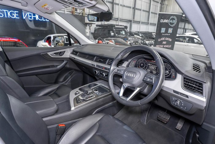 2019 Audi Q7 45 TDI 4M MY19 Four Wheel Drive Glacier White