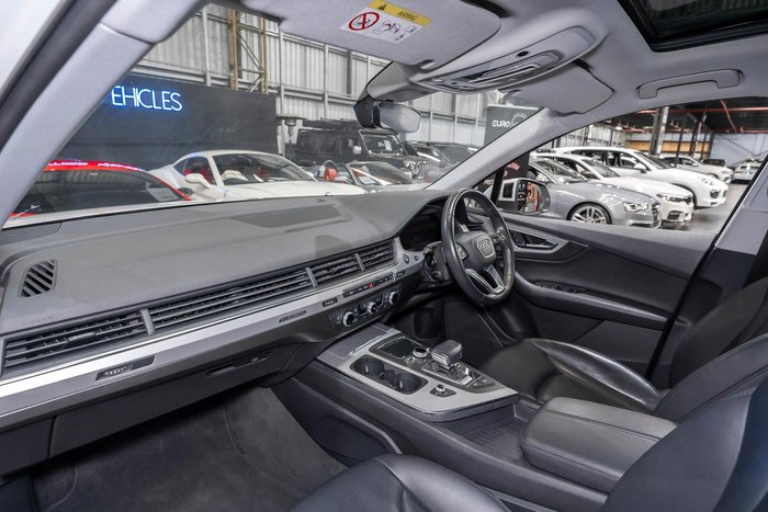 2019 Audi Q7 45 TDI 4M MY19 Four Wheel Drive Glacier White