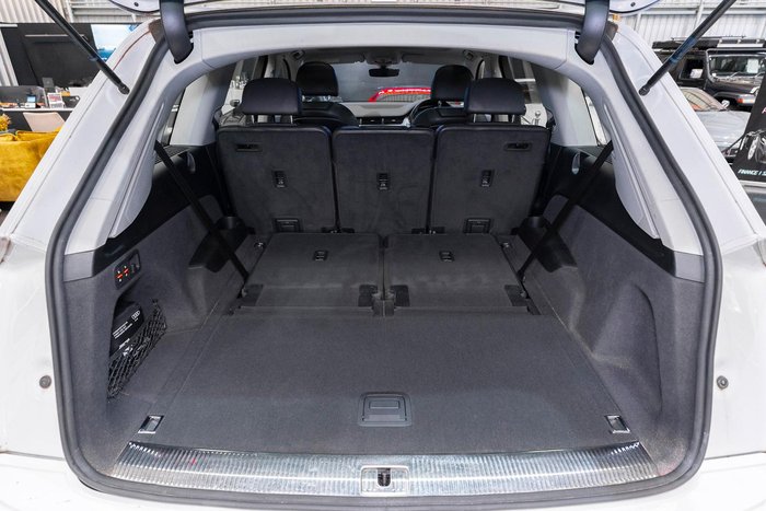 2019 Audi Q7 45 TDI 4M MY19 Four Wheel Drive Glacier White