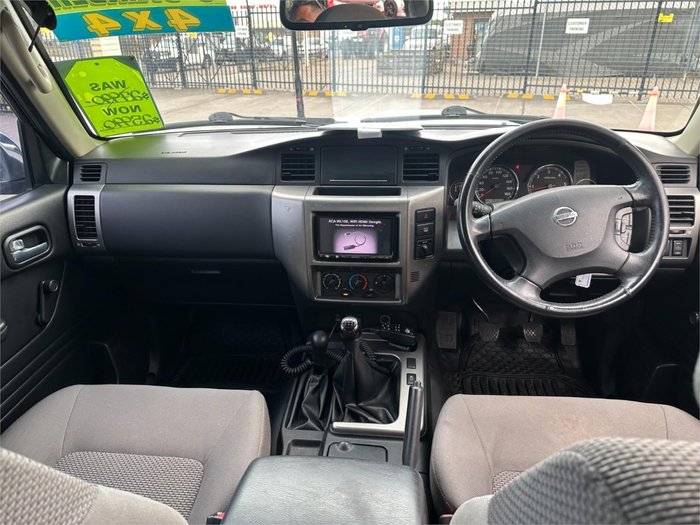 2013 NISSAN PATROL DX (4x4) GU SERIES 9 White