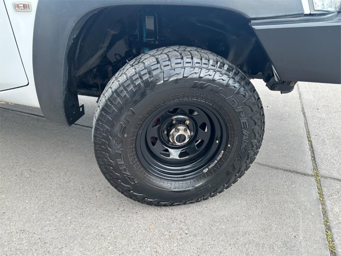 2013 NISSAN PATROL DX (4x4) GU SERIES 9 White