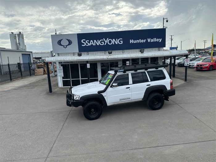 2013 NISSAN PATROL DX (4x4) GU SERIES 9 White