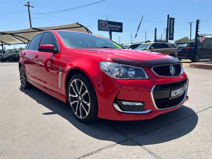 2016 HOLDEN COMMODORE SS-V VF II Red