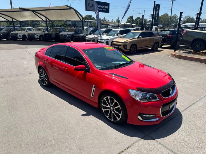 2016 HOLDEN COMMODORE SS-V VF II Red