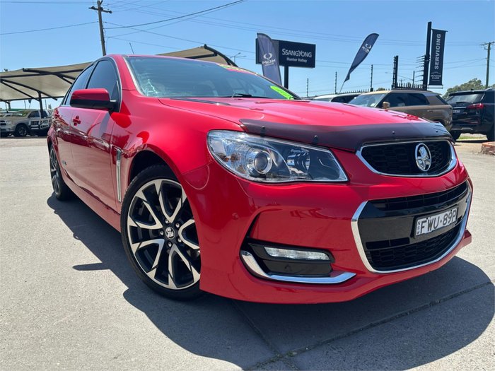 2016 HOLDEN COMMODORE SS-V VF II Red
