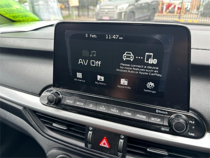 2020 KIA CERATO S BD MY21 White