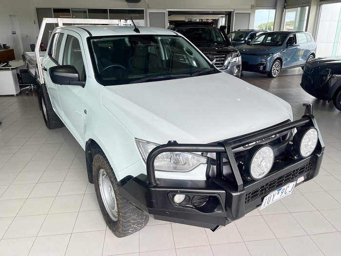 2021 Isuzu D-MAX SX MY21 4X4 Dual Range Mineral White