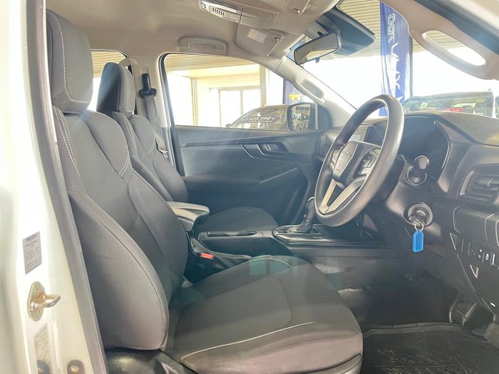 2021 Isuzu D-MAX SX MY21 4X4 Dual Range Mineral White