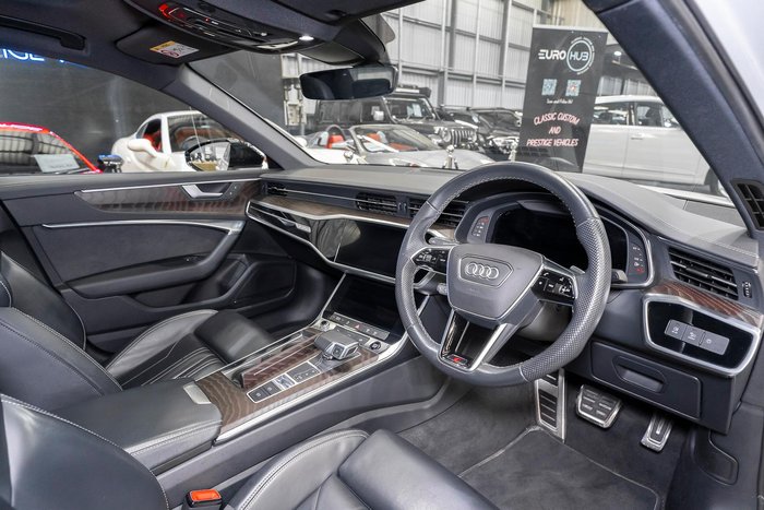2022 Audi A6 55 TFSI S line C8 MY22 4X4 On Demand Glacier White