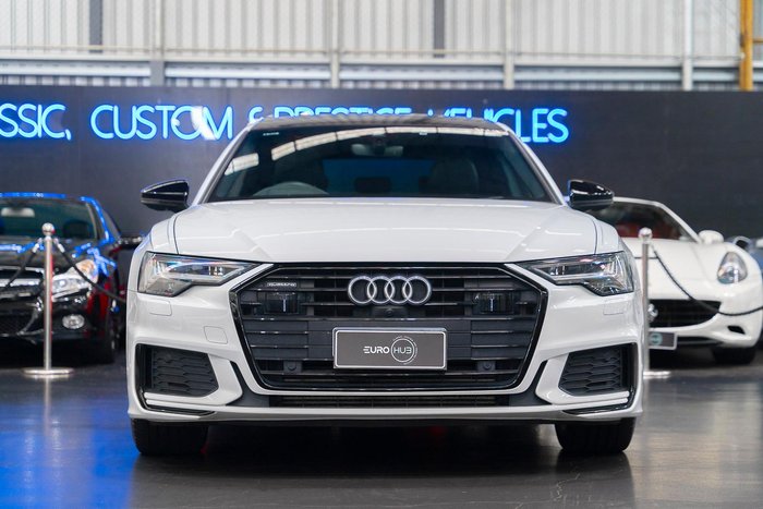 2022 Audi A6 55 TFSI S line C8 MY22 4X4 On Demand Glacier White