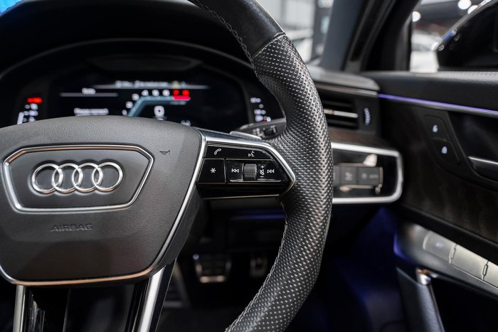 2022 Audi A6 55 TFSI S line C8 MY22 4X4 On Demand Glacier White