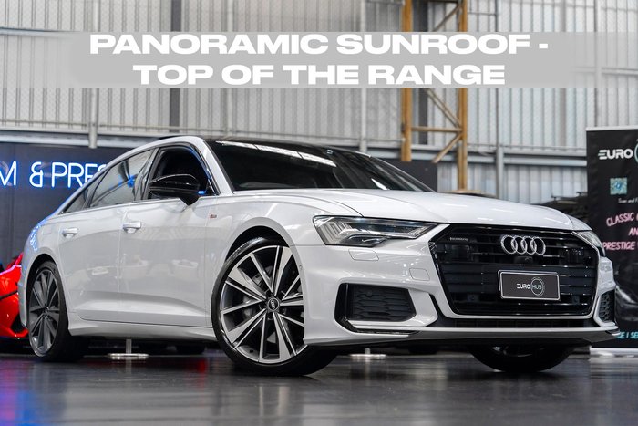 2022 Audi A6 55 TFSI S line C8 MY22 4X4 On Demand Glacier White