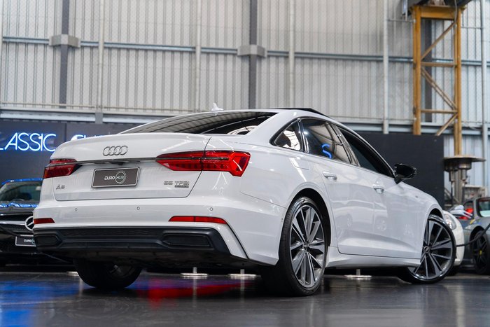 2022 Audi A6 55 TFSI S line C8 MY22 4X4 On Demand Glacier White