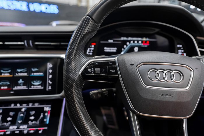 2022 Audi A6 55 TFSI S line C8 MY22 4X4 On Demand Glacier White