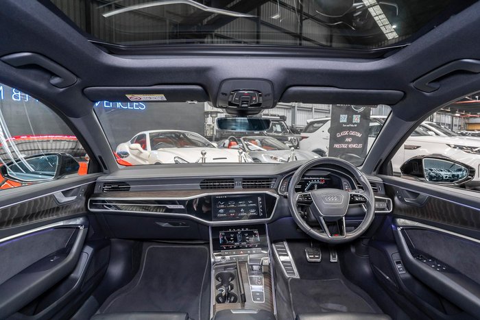 2022 Audi A6 55 TFSI S line C8 MY22 4X4 On Demand Glacier White