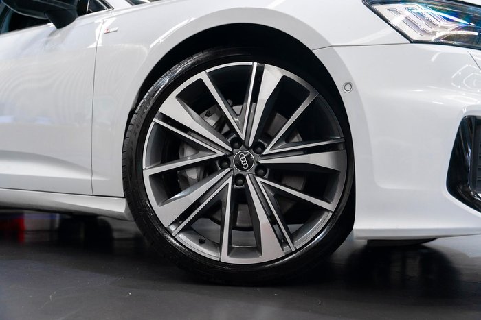 2022 Audi A6 55 TFSI S line C8 MY22 4X4 On Demand Glacier White