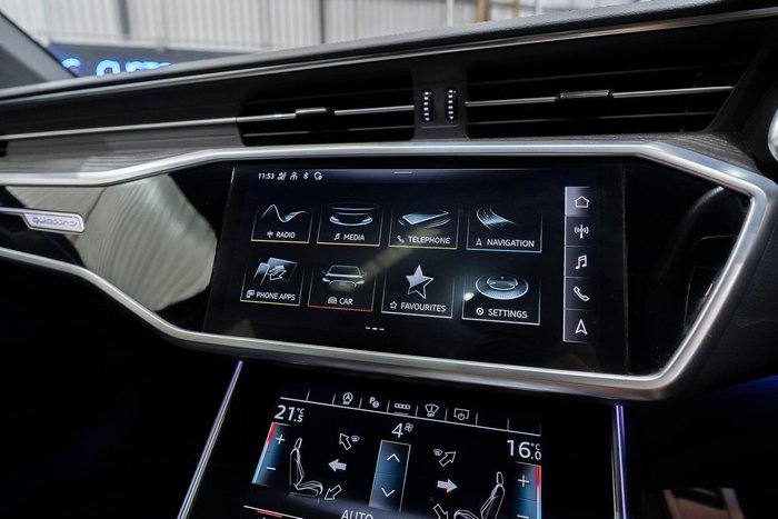 2022 Audi A6 55 TFSI S line C8 MY22 4X4 On Demand Glacier White