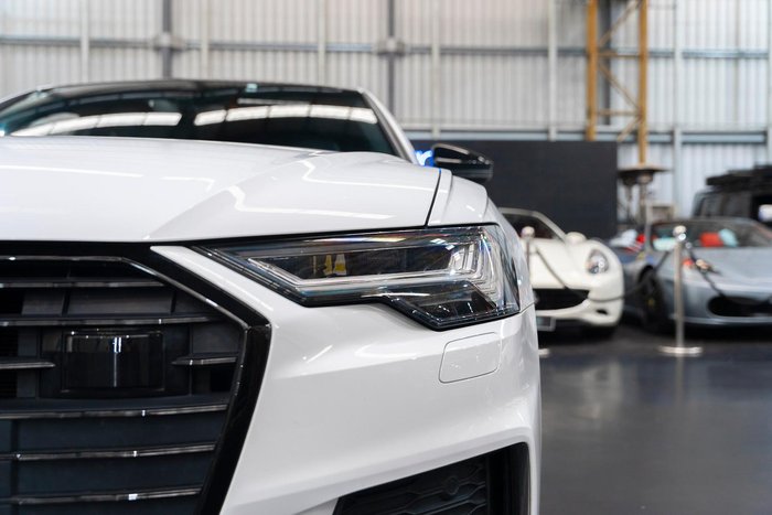 2022 Audi A6 55 TFSI S line C8 MY22 4X4 On Demand Glacier White