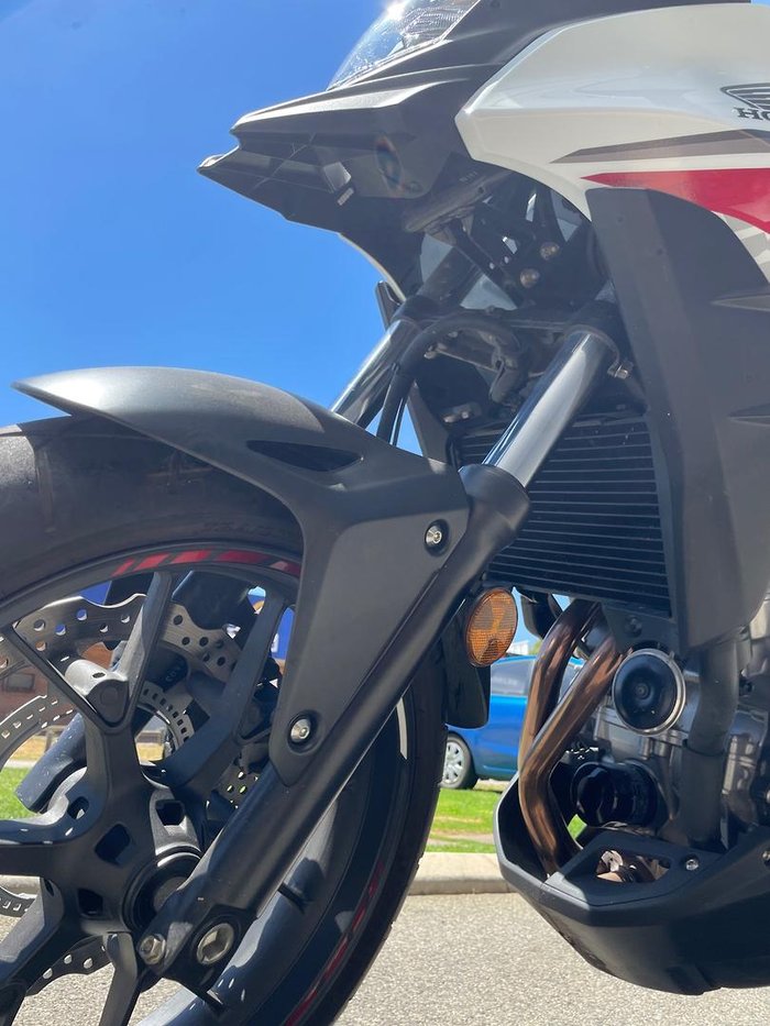 2016 Honda CB500XA CB500 White