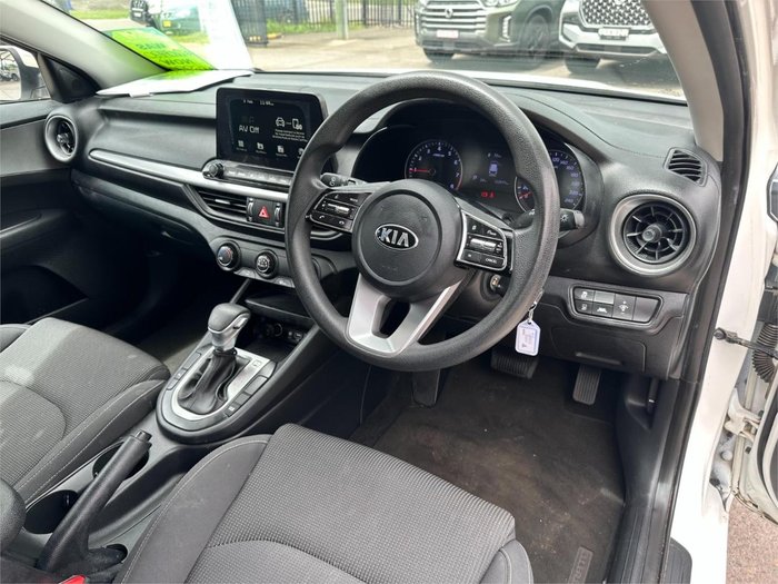 2020 Kia Cerato S BD MY21 Clear White