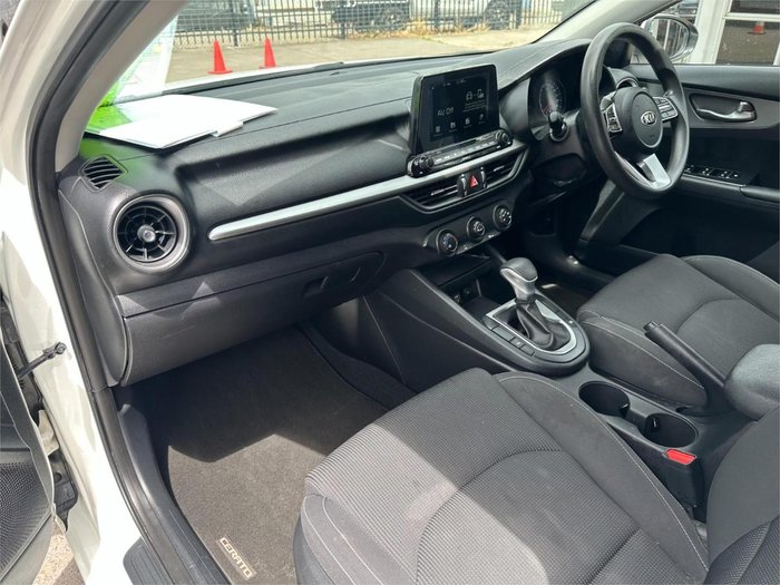 2020 Kia Cerato S BD MY21 Clear White