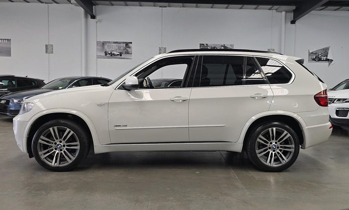 2013 BMW X5 xDrive40d Sport E70 MY13 4X4 Constant Alpine White