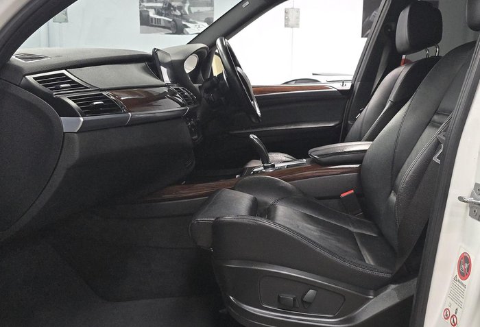 2013 BMW X5 xDrive40d Sport E70 MY13 4X4 Constant Alpine White