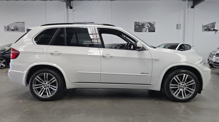 2013 BMW X5 xDrive40d Sport E70 MY13 4X4 Constant Alpine White