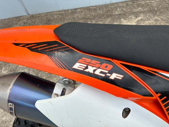 2012 Ktm 250 EXC-F Orange