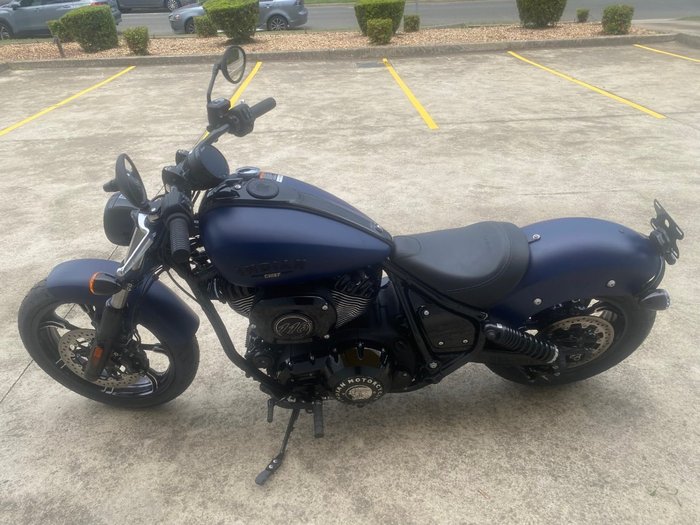 2025 Indian CHIEF DARK HORSE STEEL BLUE