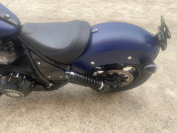 2025 Indian CHIEF DARK HORSE STEEL BLUE