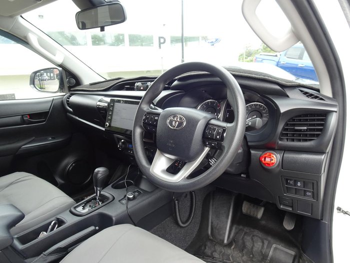 2024 Toyota Hilux SR 48V GUN126R 4X4 Dual Range Glacier White