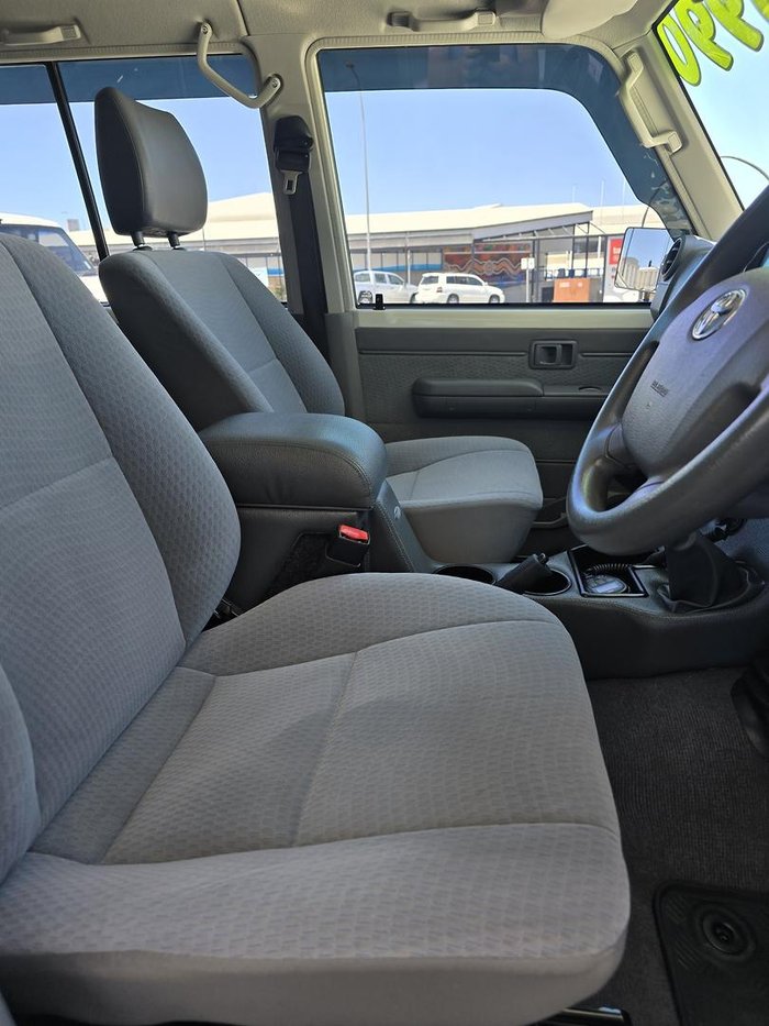 2018 Toyota Landcruiser GXL VDJ79R 4X4 Dual Range French Vanilla