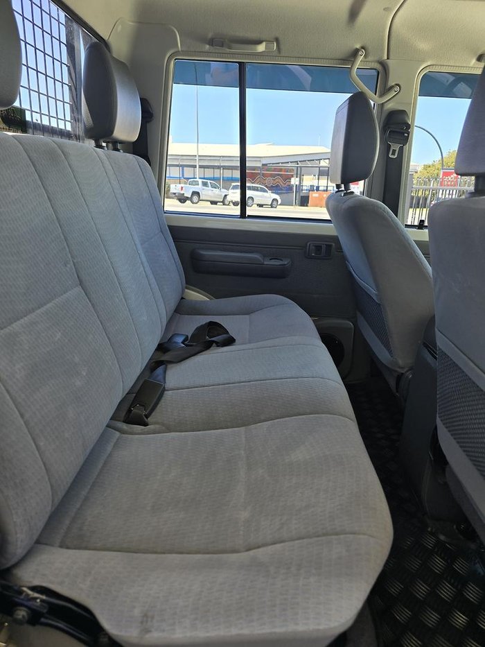 2018 Toyota Landcruiser GXL VDJ79R 4X4 Dual Range French Vanilla