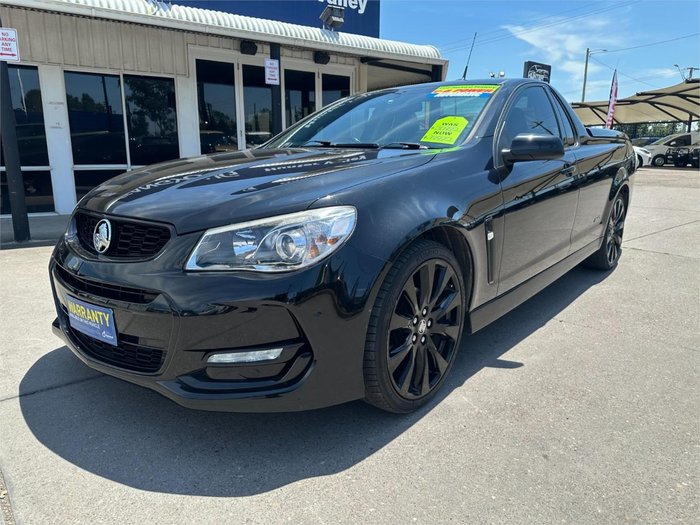 2016 Holden Ute SV6 Black