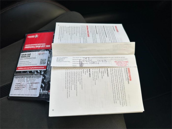 2016 Holden Ute SV6 Black