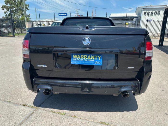 2016 Holden Ute SV6 Black