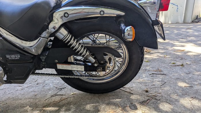 2008 Suzuki VL250 (LC250 INTRUDER) Black