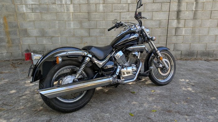 2008 Suzuki VL250 (LC250 INTRUDER) Black