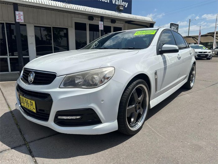 2015 Holden Commodore SV6 VF MY15 Heron White