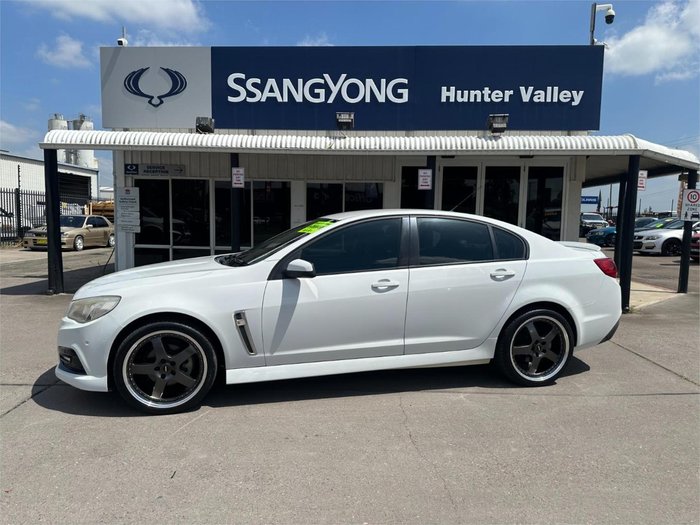 2015 Holden Commodore SV6 VF MY15 Heron White