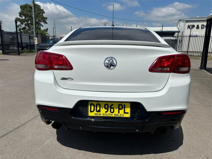 2015 Holden Commodore SV6 VF MY15 Heron White