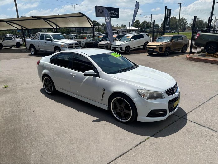 2015 Holden Commodore SV6 VF MY15 Heron White