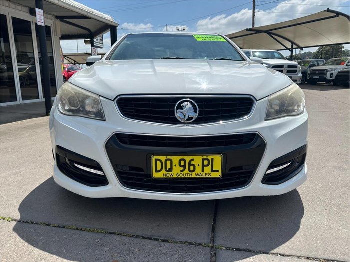 2015 Holden Commodore SV6 VF MY15 Heron White