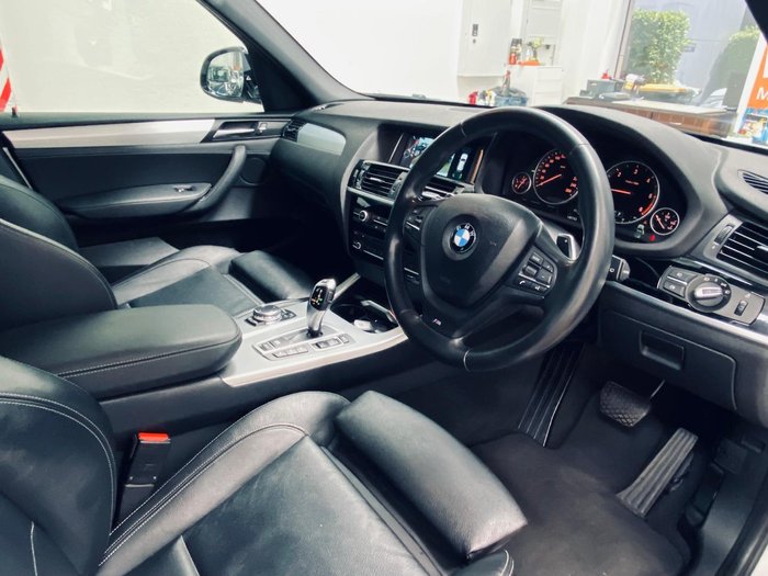 2016 BMW X3 xDrive20d F25 LCI 4X4 Constant Alpine White