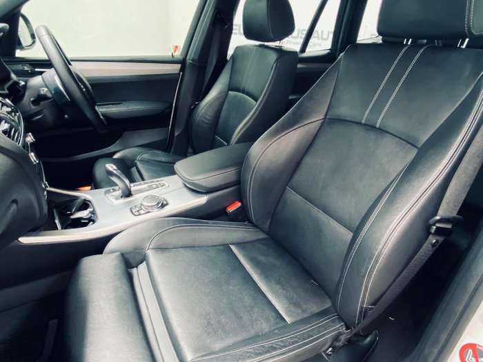 2016 BMW X3 xDrive20d F25 LCI 4X4 Constant Alpine White