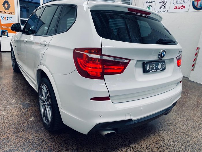 2016 BMW X3 xDrive20d F25 LCI 4X4 Constant Alpine White