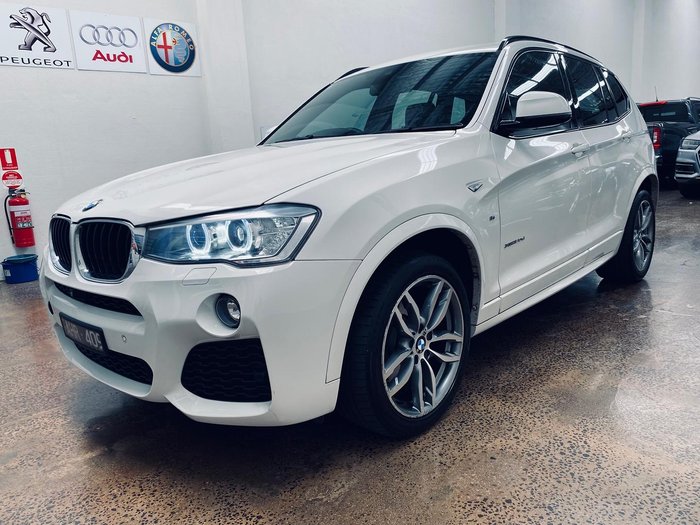 2016 BMW X3 xDrive20d F25 LCI 4X4 Constant Alpine White
