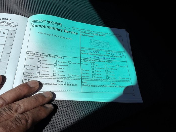 2015 Mitsubishi Triton GLX MN MY15 4X4 Dual Range White