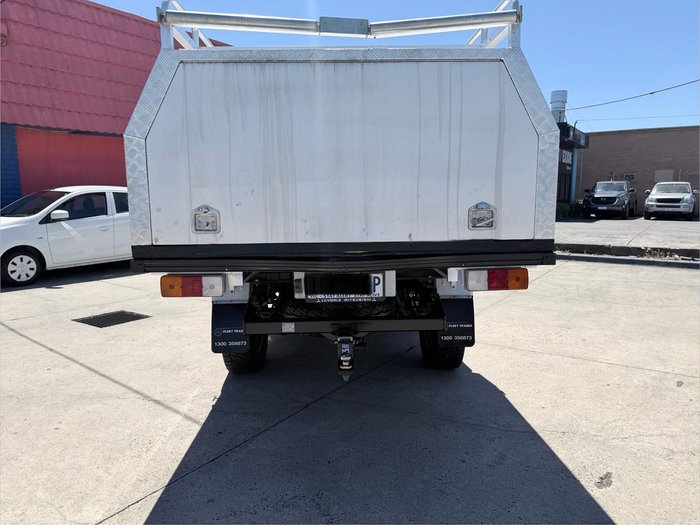 2015 Mitsubishi Triton GLX MN MY15 4X4 Dual Range White